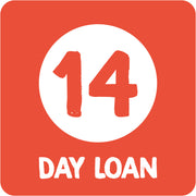 Library Stickers - 14 Day Loan (Pack of 324)