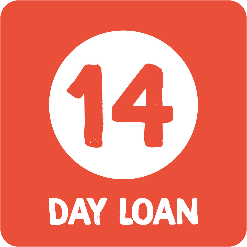 Library Stickers - 14 Day Loan (Pack of 324)