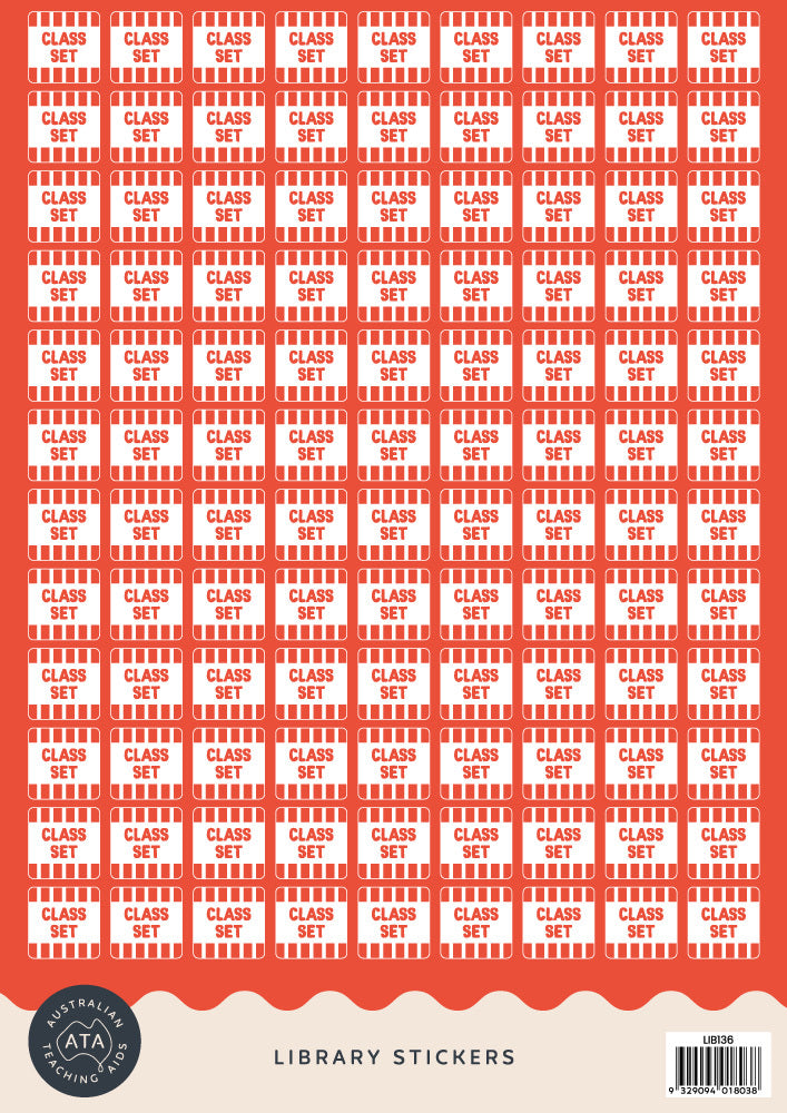 Library Stickers - Class Set (Pack of 324)