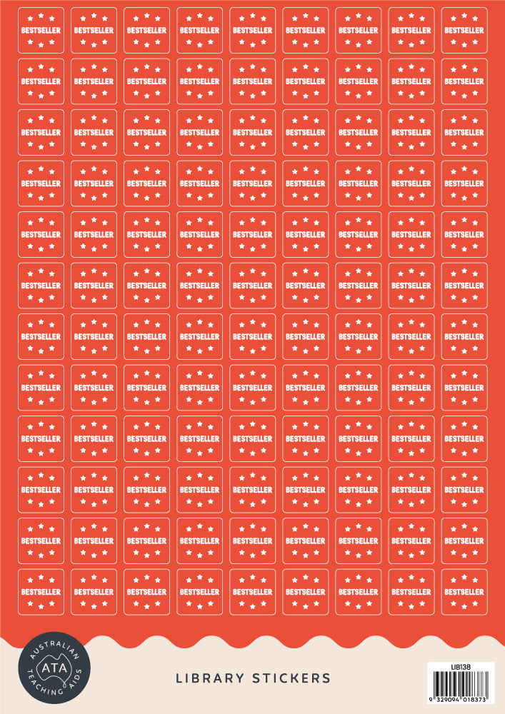 Library Stickers - Bestseller (Pack of 324)