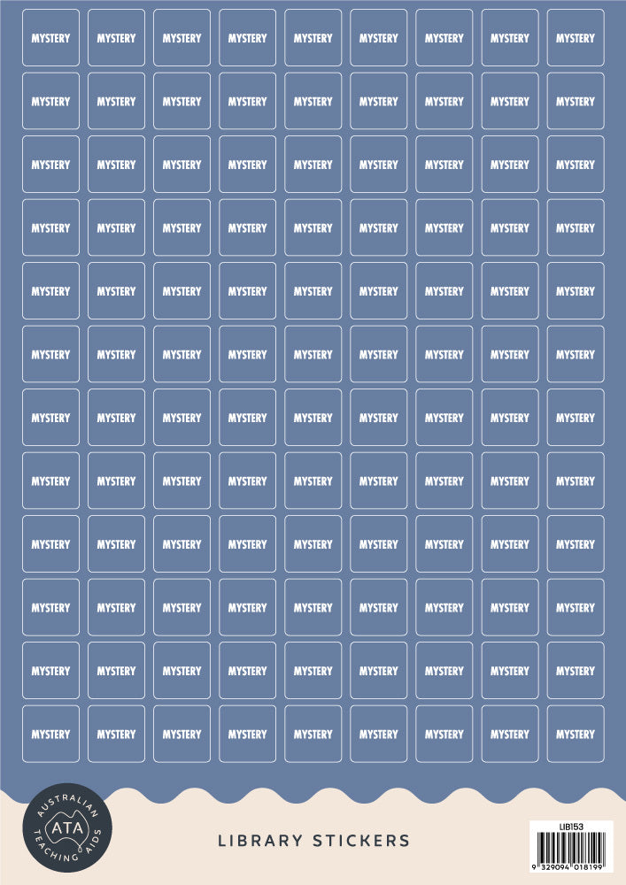 Library Stickers - Mystery (Pack of 324)