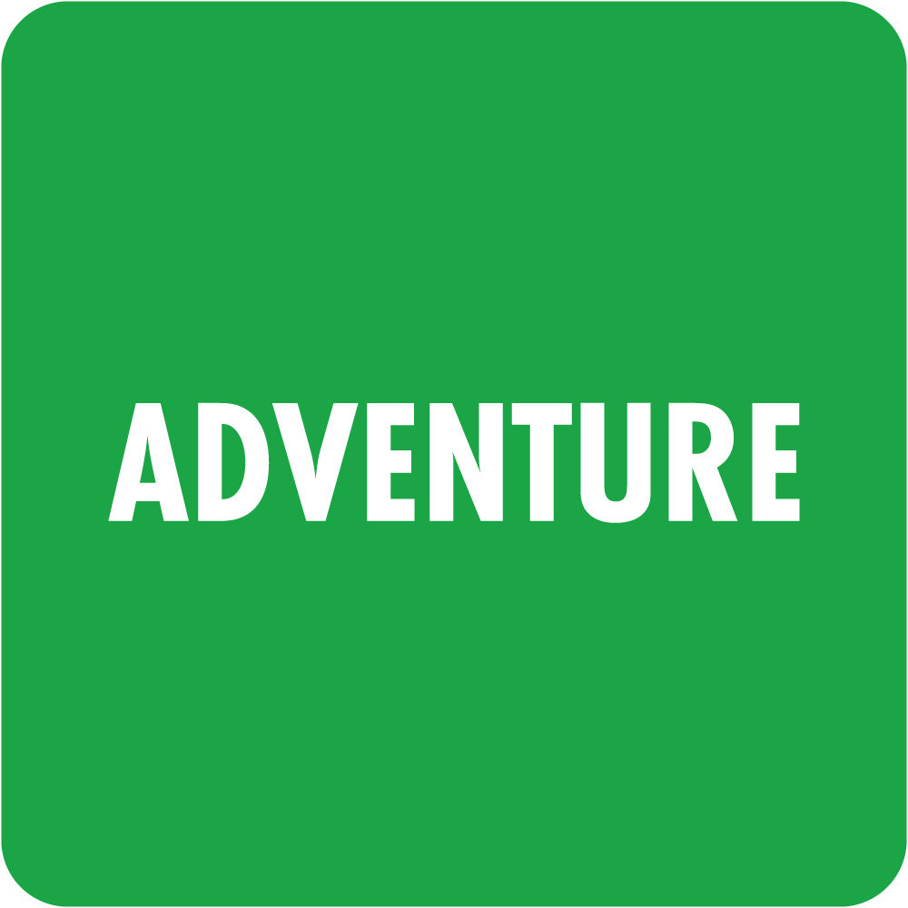 Library Stickers - Adventure (Pack of 324)