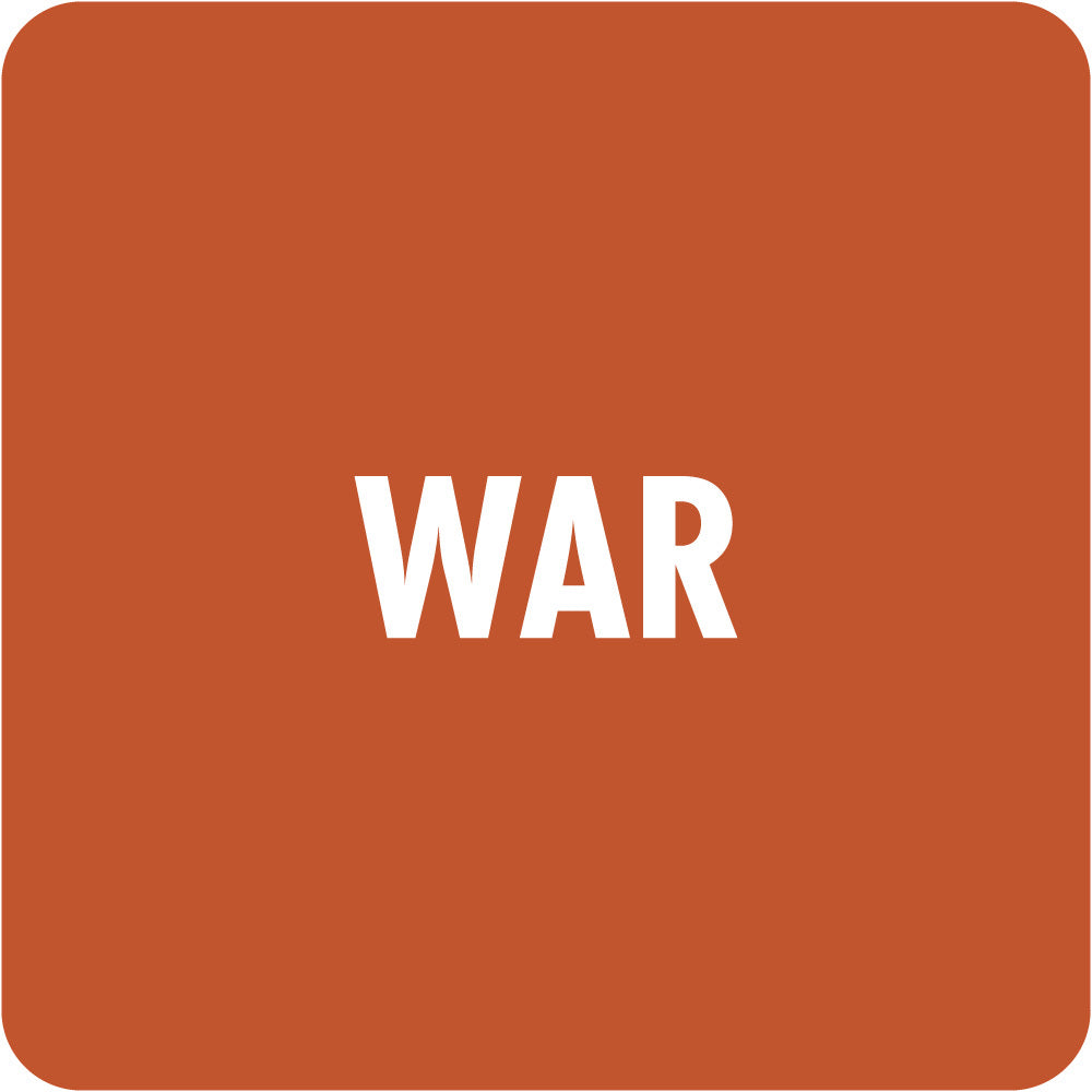 Library Stickers - War (Pack of 324)