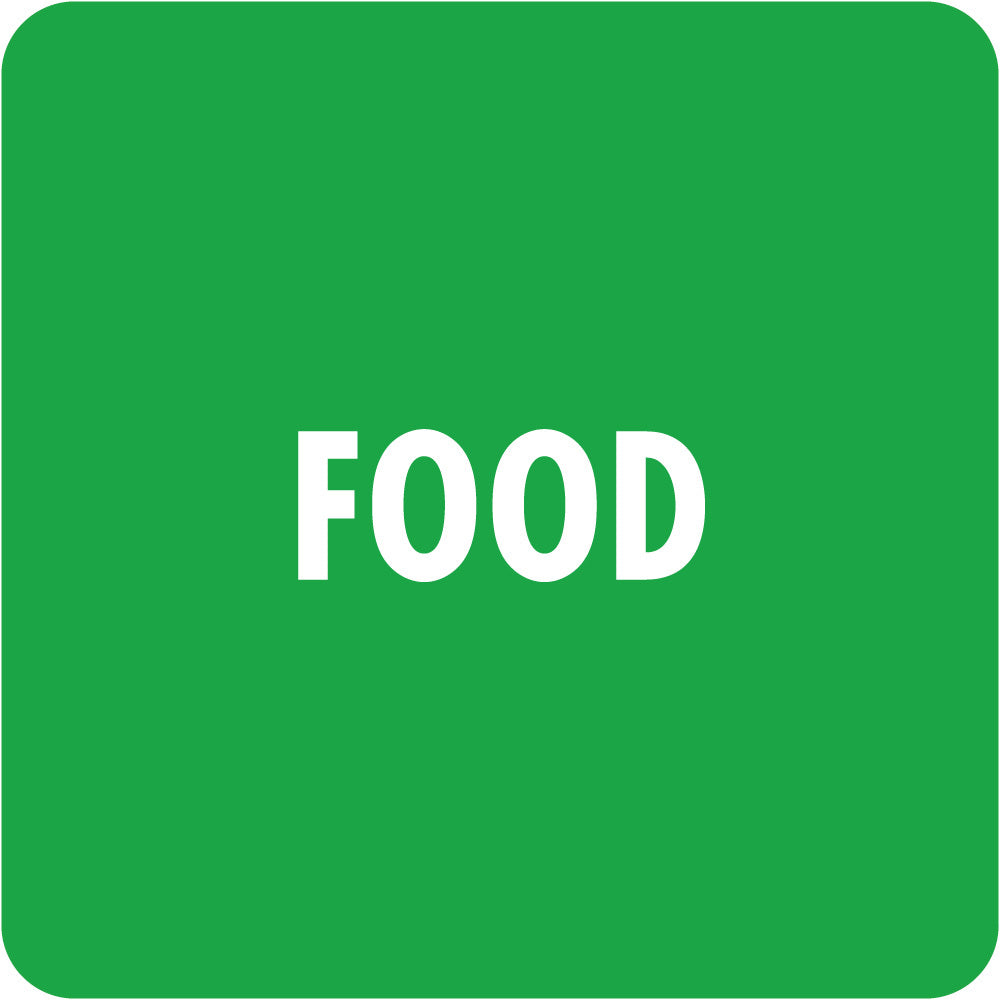 Library Stickers - Food (Pack of 324)