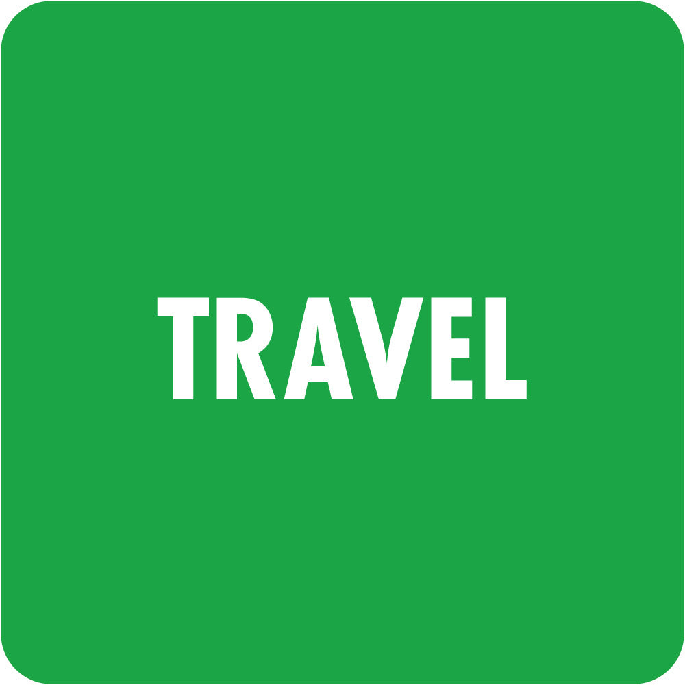 Library Stickers - Travel (Pack of 324)