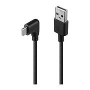 Lindy 1m USB 2.0 Type A To C Cable, 90° Right Angle [32001]