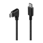 Lindy 0.5m USB 2.0 Type C Cable, 90° Right Angle [32004]