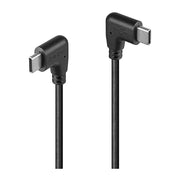 Lindy 0.5m USB 2.0 Type C Cable, 2 X 90° Right Angle [32008]