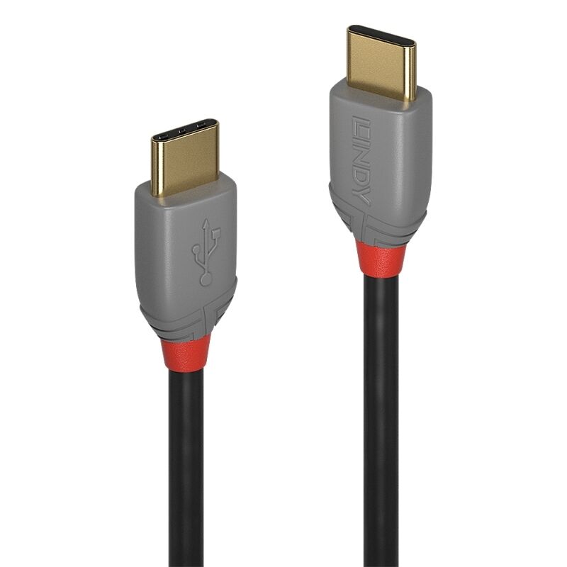 Lindy 2m USB 2.0 Type C Cable Anthra Line [36872]