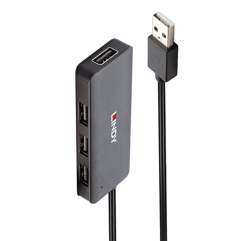 Lindy USB-A 2.0 4 Port Hub [42986]