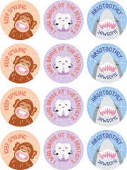 Dentist - Medical Stickers (Pack of 48)