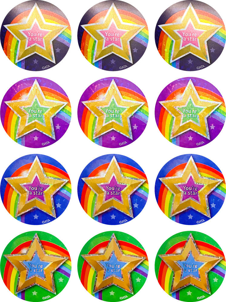 You're a Star Merit Stickers