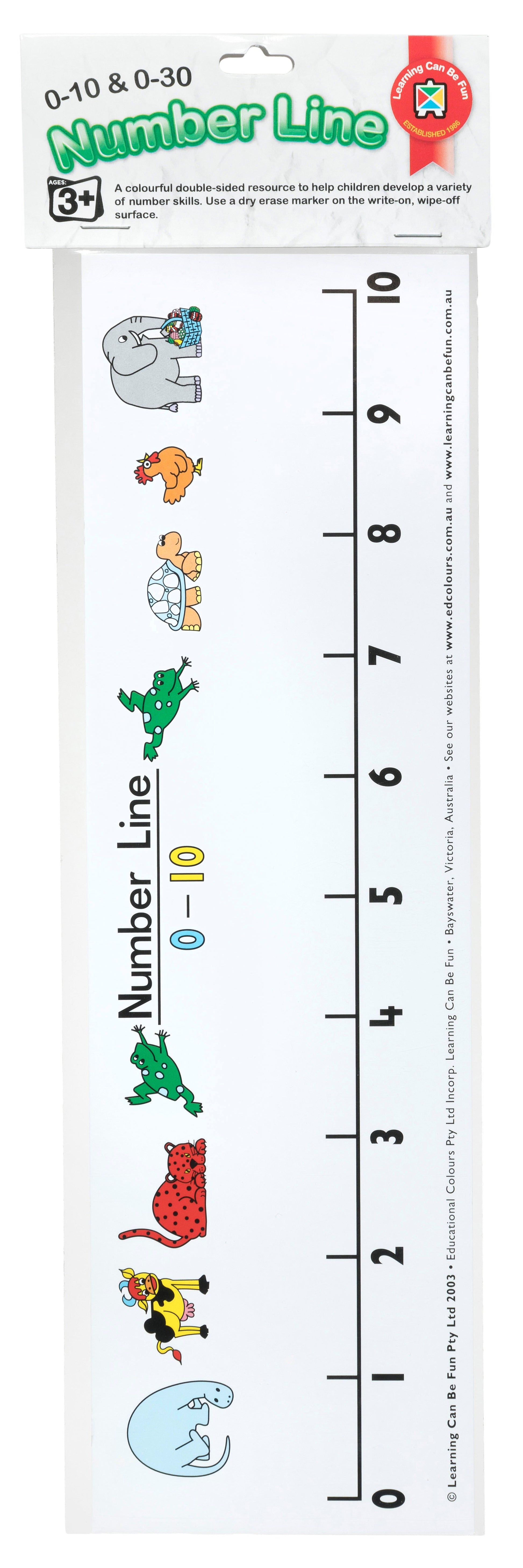 Student Number Lines – 0-10 & 0-30