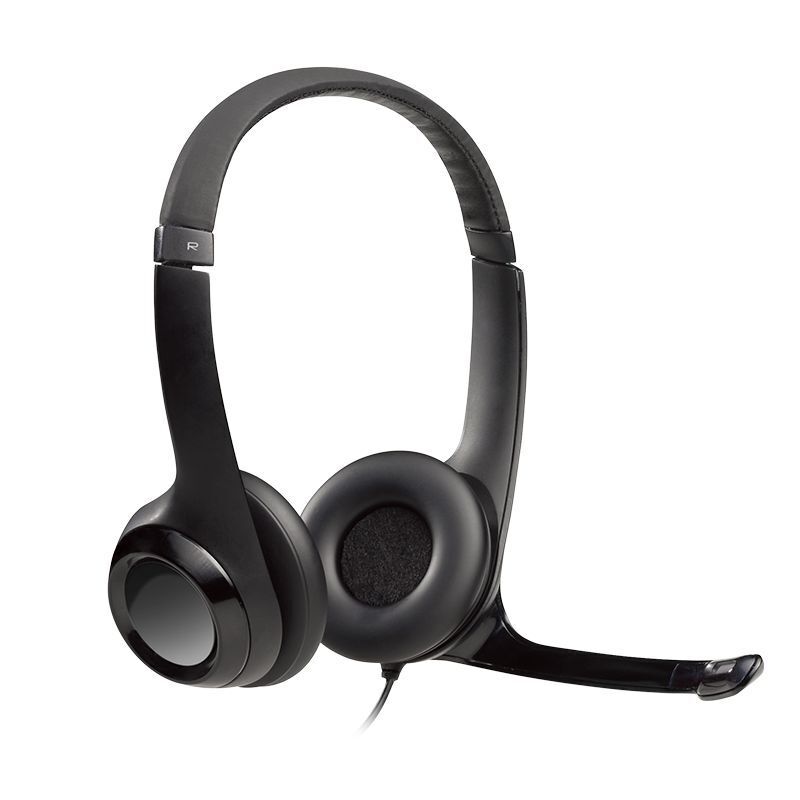 Logitech H390 USB Headset w/ Noise-cancelling mic [981-000485]