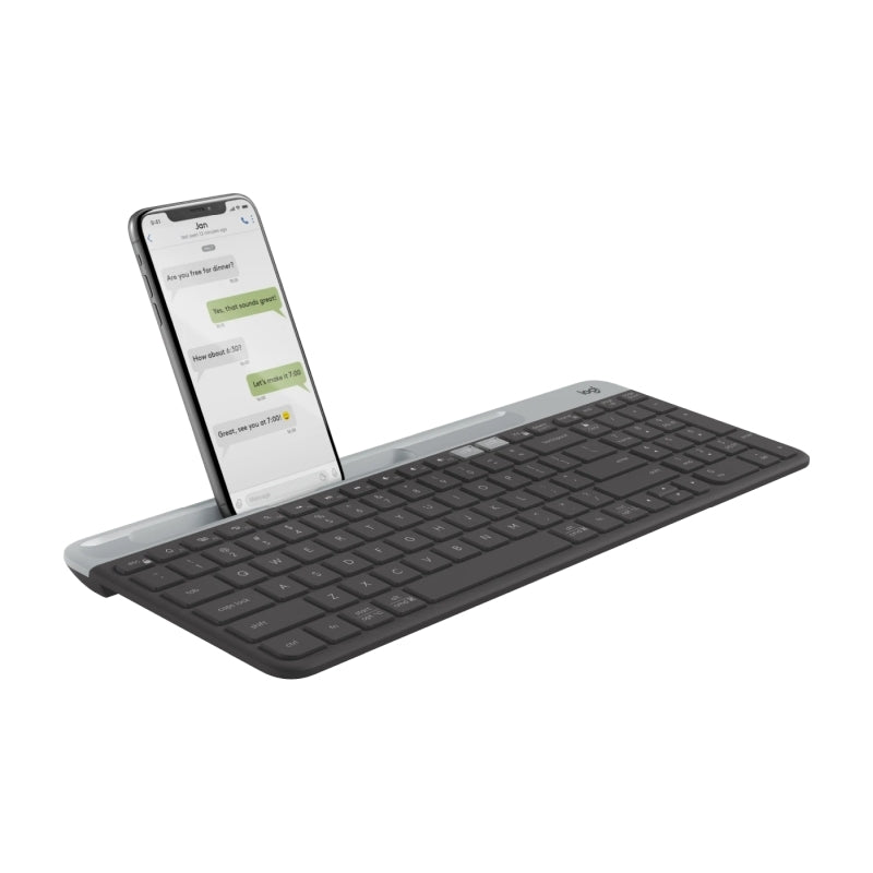 Logitech K580 Slim Multi-Device Wireless Keyboard (Graphite) [920-009210]