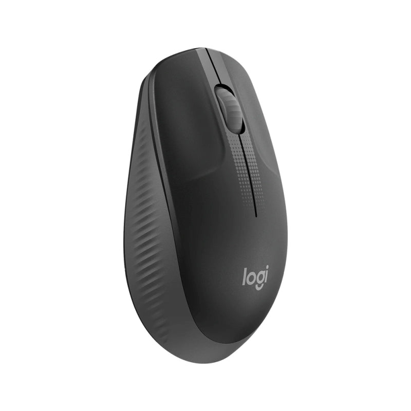 Logitech M190 Full-Size Wireless Mouse Charcoal [910-005913]