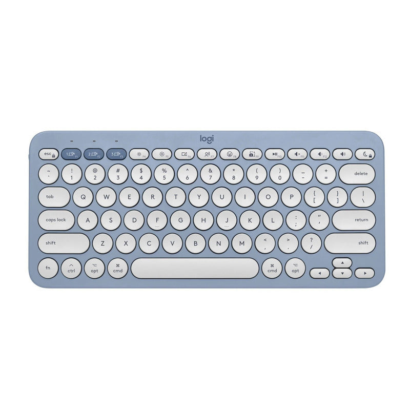Logitech K380S Pebble 2 Combo Wireless Keyboard & Mouse (Blue) [920-012190]