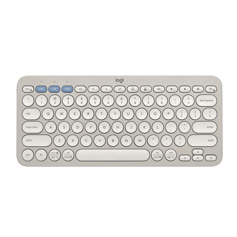 Logitech K380S Pebble 2 Combo Wireless Keyboard & Mouse (Tonal Sand) [920-012191]