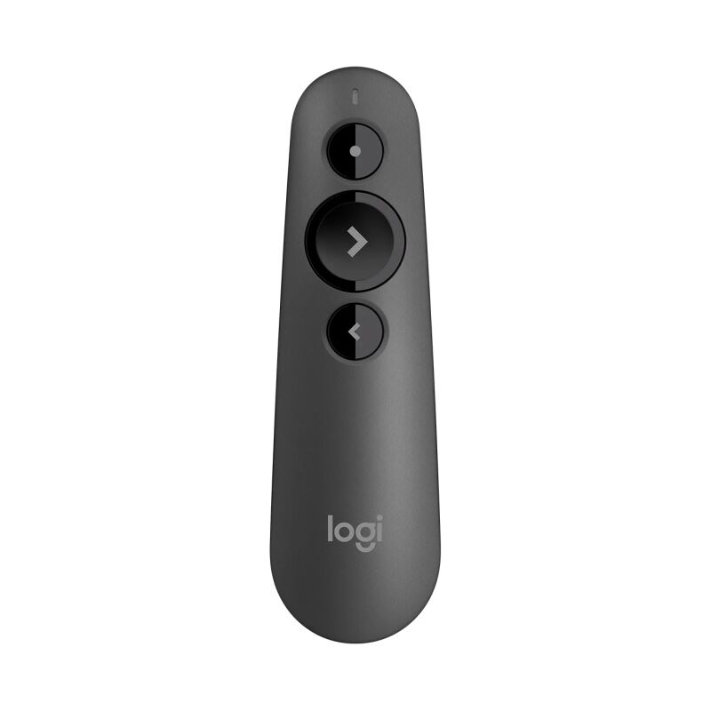 Logitech R500s Laser Presentation Remote with In-built Laser Pointer Graphite [910-006521]