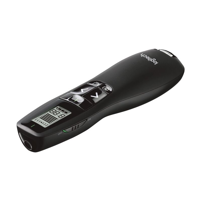 Logitech R800 Laser Presentation Remote with LCD Display [910-001358]