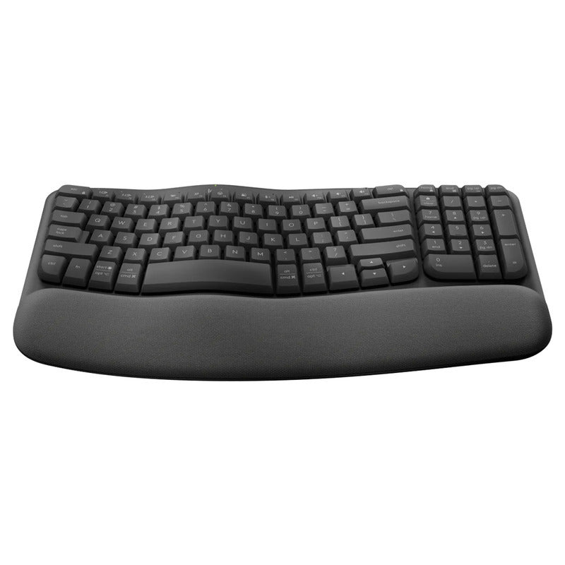 Logitech Wave Keys Wireless Ergonomic Keyboard (Graphite) [920-012281]