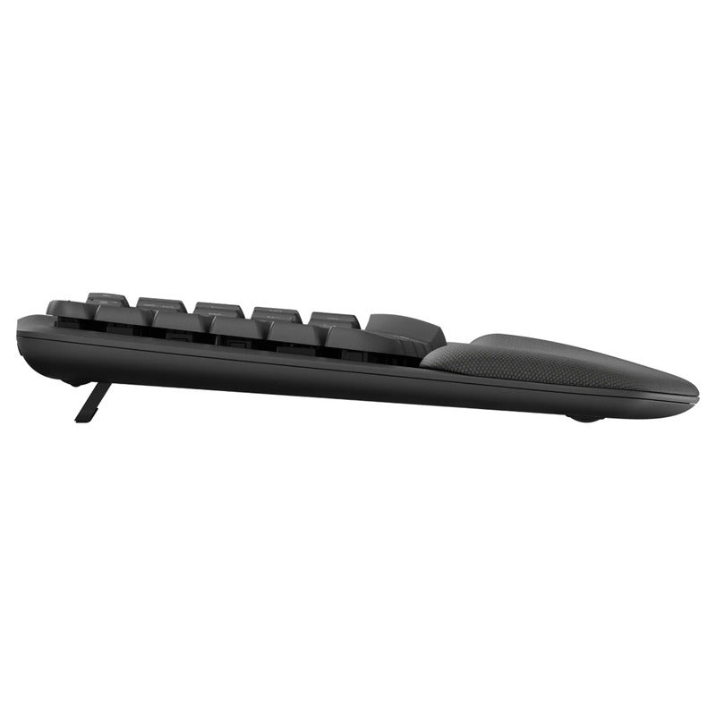 Logitech Wave Keys Wireless Ergonomic Keyboard (Graphite) [920-012281]