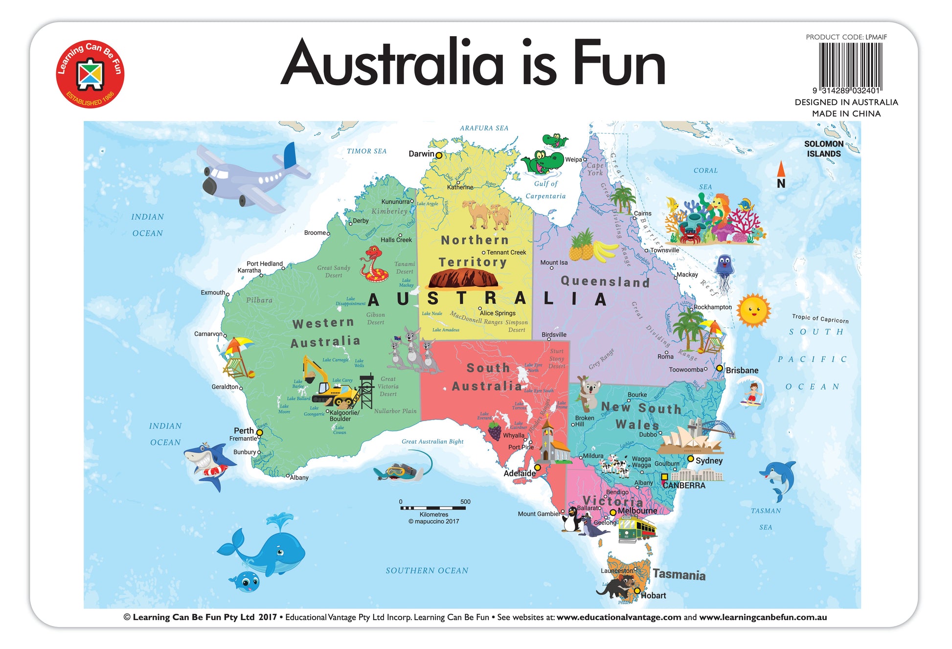 Australia is Fun Placemat