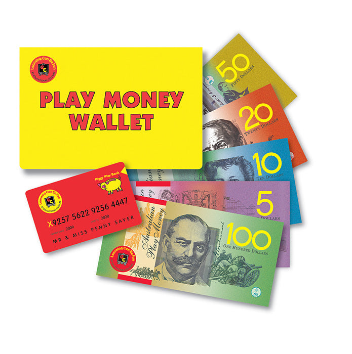 Play Money Wallet Set