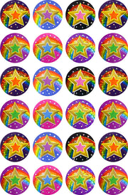 Stars Laser Stickers