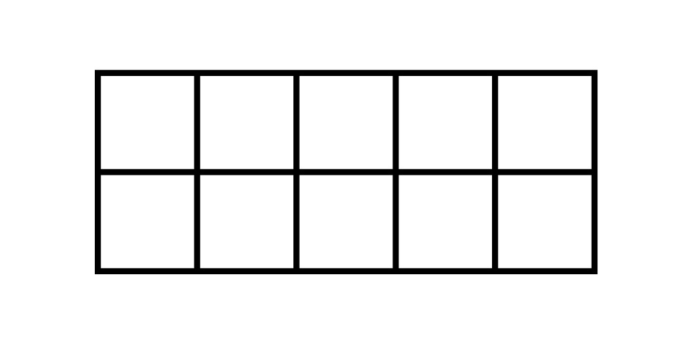 Tens Frame - Learning Stamp