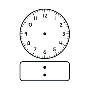 Analogue/Digital Clock - Learning Stamp