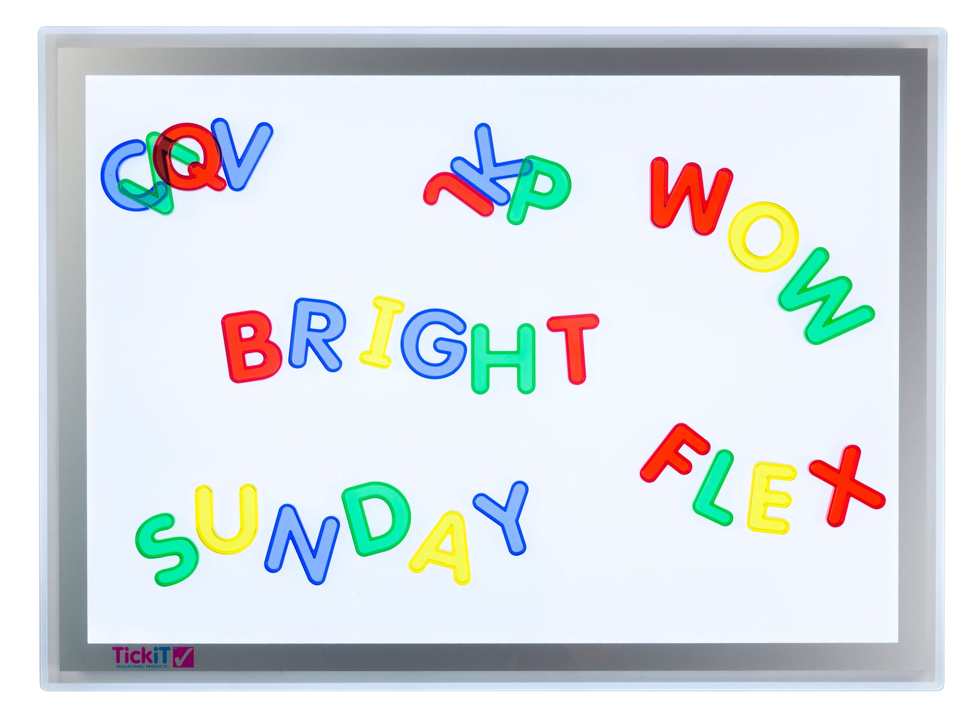 Transparent Letters - 26 Piece Set