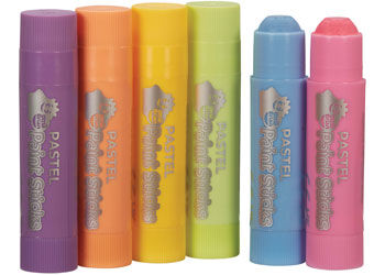 Little Brian Paint Sticks - Pastel (Pack of 6)