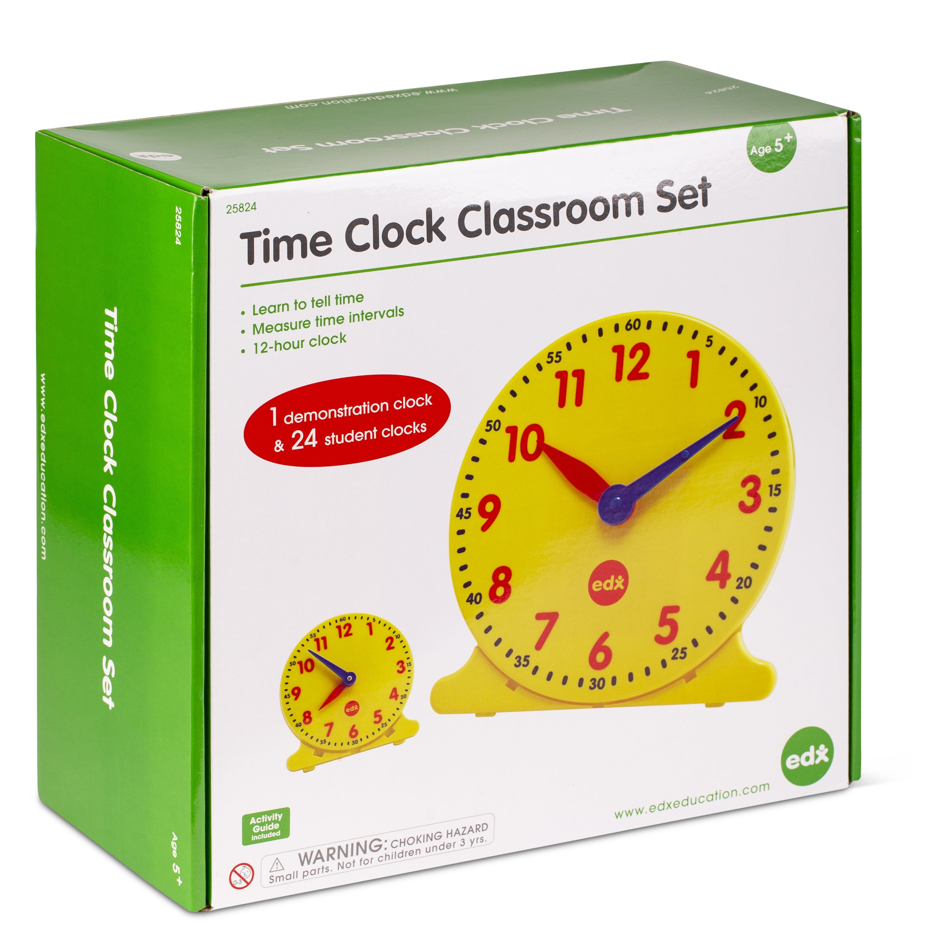 Right On Time - Analogue Clock Class Set