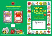 WOW! I Can Read Workbook Stage 1 - Single Sounds: Victorian Modern Cursive Handwriting