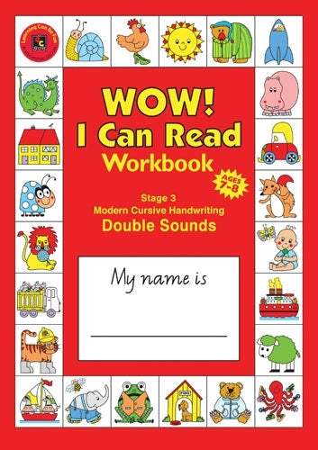 WOW! I Can Read Blackline Master Stage 3 - Double Sounds: NSW Foundation Handwriting