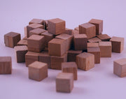 Wooden Base Ten Cubes