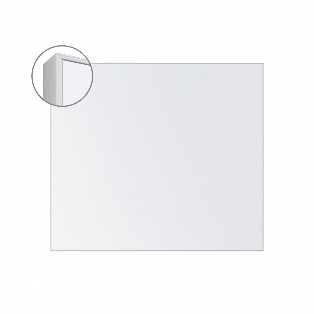 Visionchart LX6 EDGE DuraWrite Whiteboard 1200 x 1200mm Slim Edge