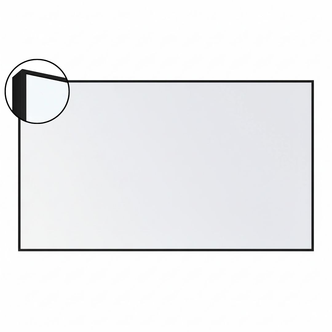 Visionchart LX6 EDGE DuraWrite Whiteboard 1500 x 900mm Slim Edge Powder Coated Frame (Special Order)