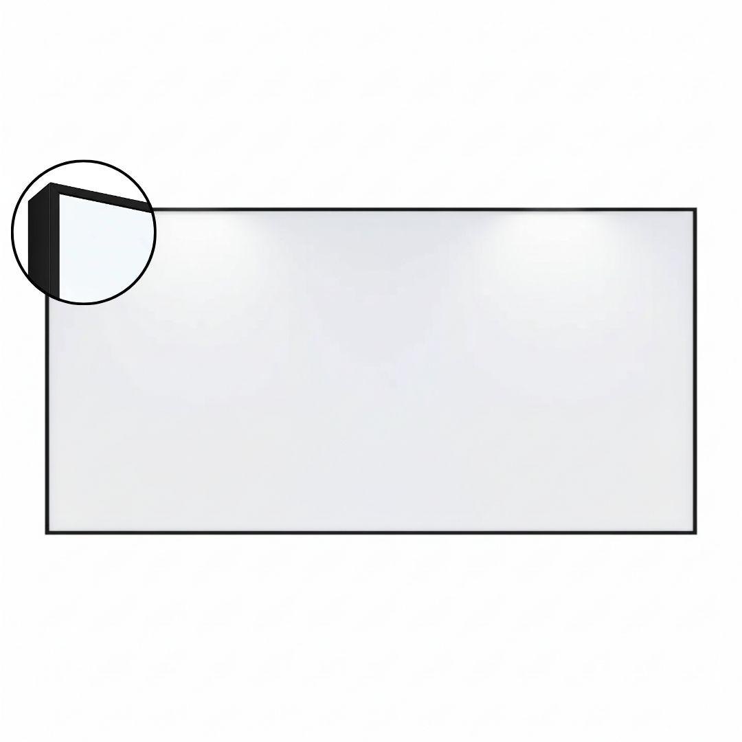 Visionchart LX6 EDGE DuraWrite Whiteboard 1800 x 900mm Slim Edge Powder Coated Frame (Special Order)