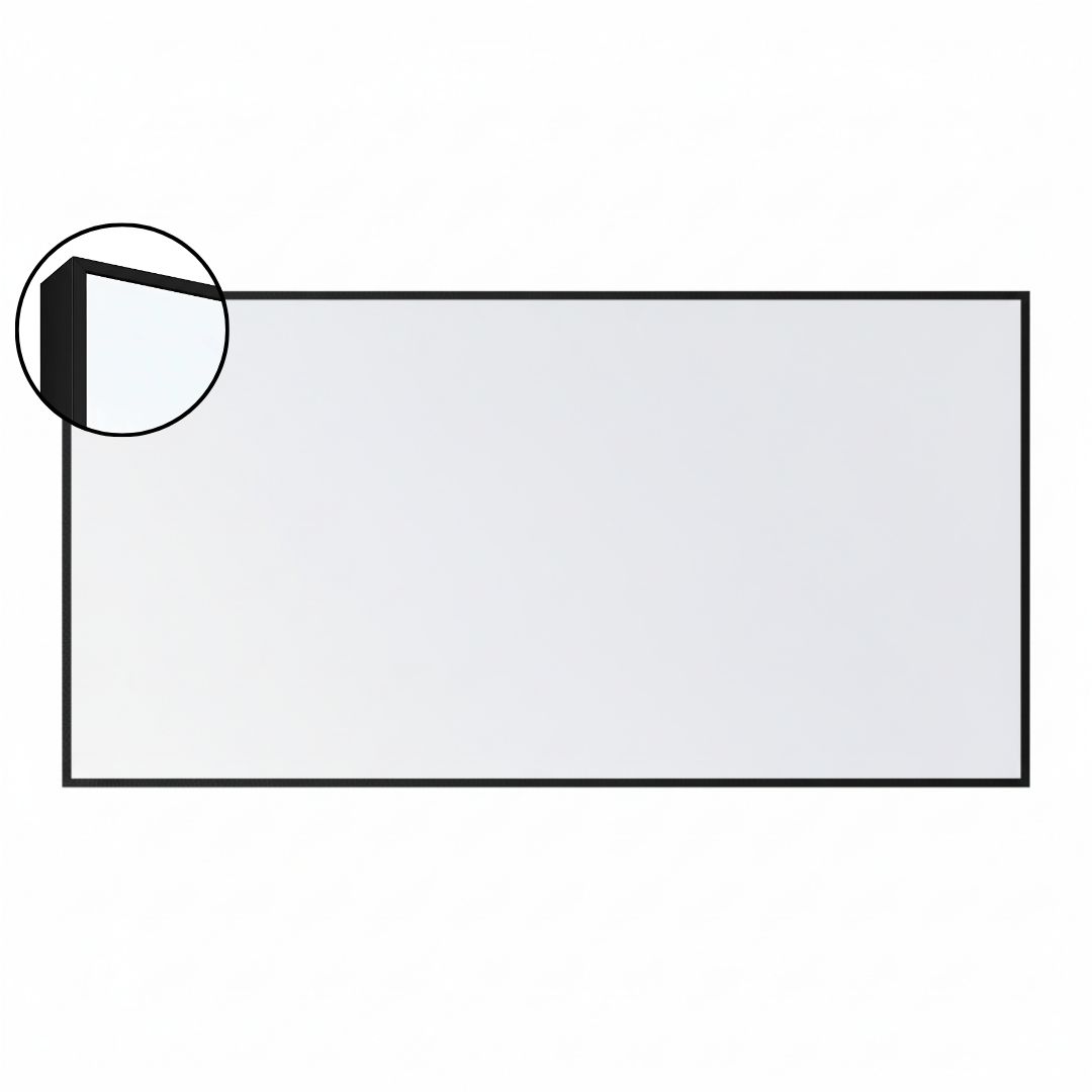 Visionchart LX6 EDGE DuraWrite Whiteboard 2100 x 1200mm Slim Edge Powder Coated Frame (Special Order)