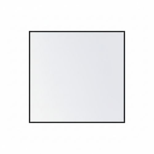 Visionchart LX8 EDGE EverWrite Porcelain Whiteboard 900 x 900mm Slim Edge Powder Coated Frame (Special Order)
