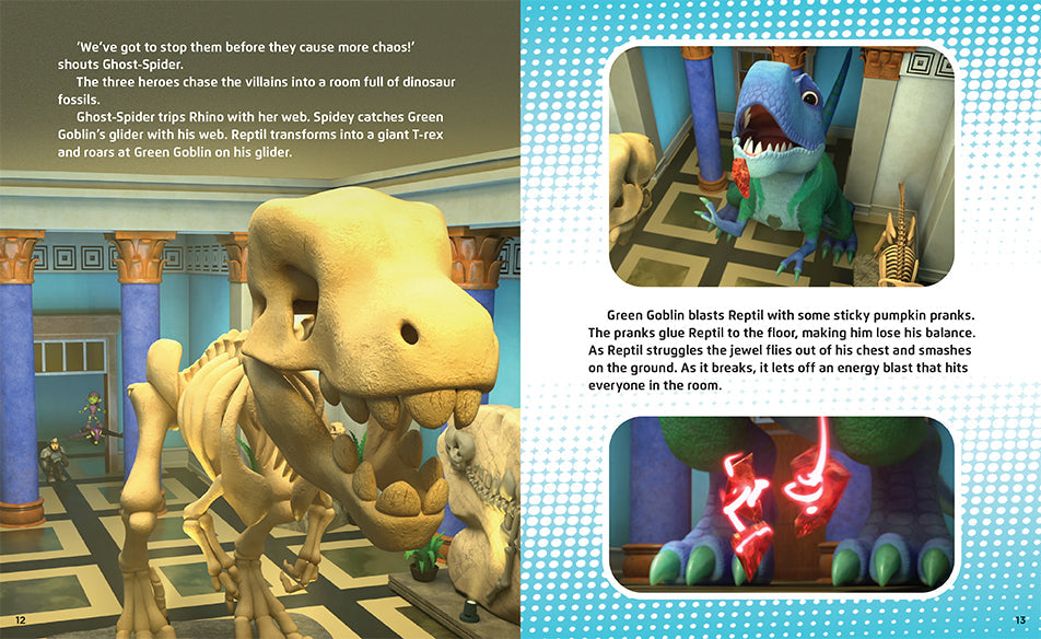 Spidey and His Amazing Friends - Collect-Me Book - Dino-Rama — inside page 6