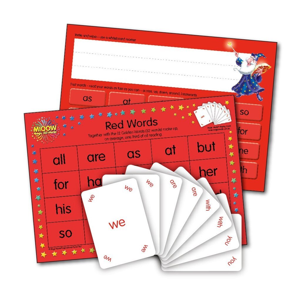 Magic 100 Words - Learning Boards