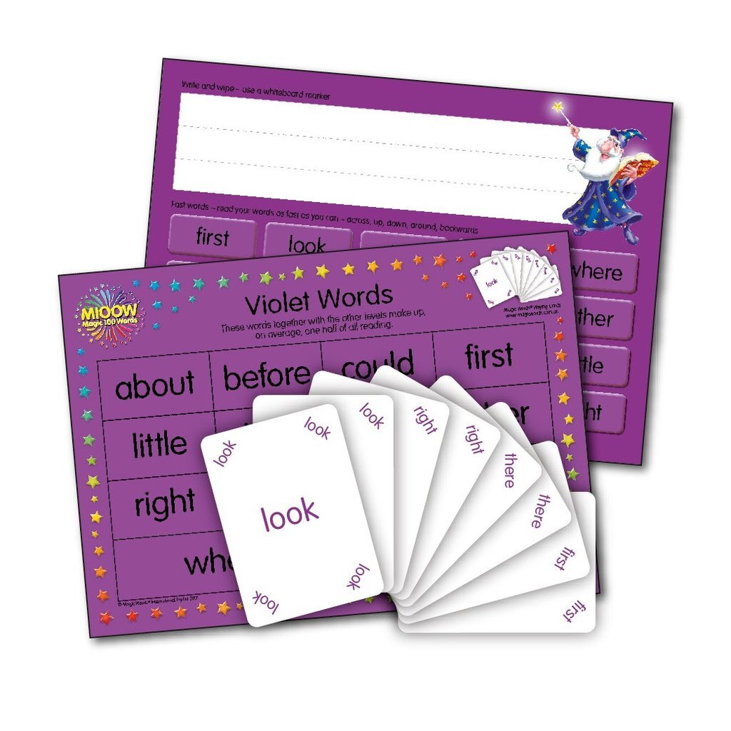 Magic 100 Words - Learning Boards