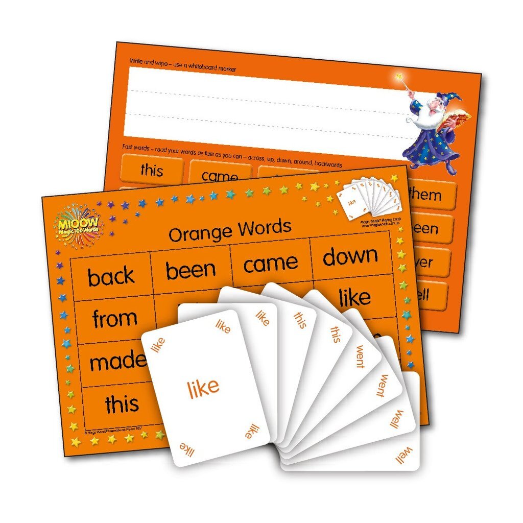 Magic 100 Words - Learning Boards