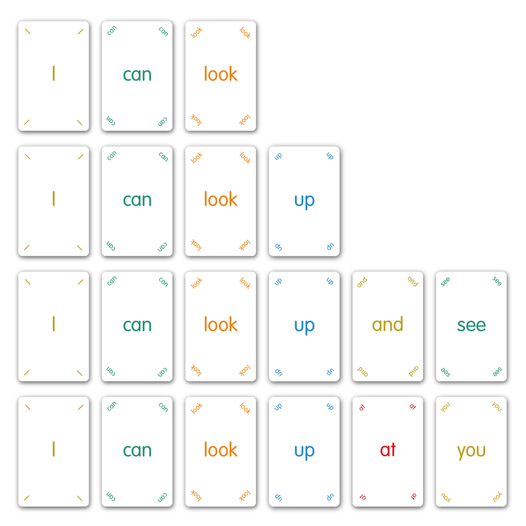 Magic 100 Words - Playing Cards (1-100)