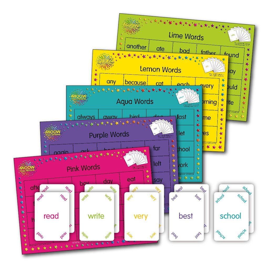 Magic 200 Words - Learning Boards