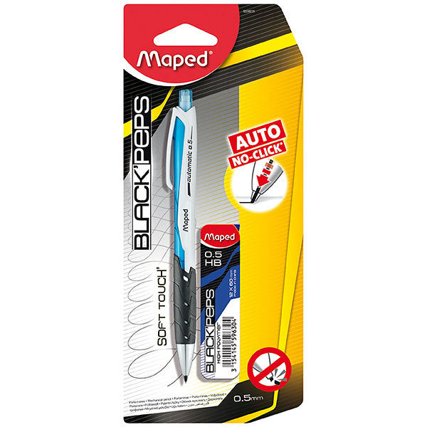 Maped Black Peps Mechanical Pencil with Refill