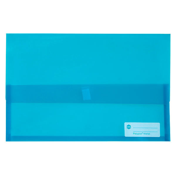 Marbig Document Wallet (Foolscap) - Polypick Translucent